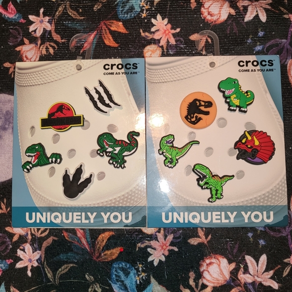 CROCS Other Crocs Handmade Jibbitz Pc Jurassic Park Dinosaurs T Rex